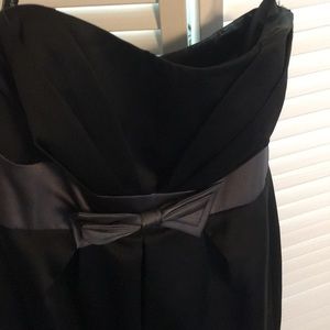 Black cocktail dress
